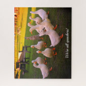 ダックズインザパークカおもしろいッカーズホリデイ ジグソーパズル (縦)