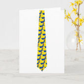 ダックタイ カード (黄色い花)