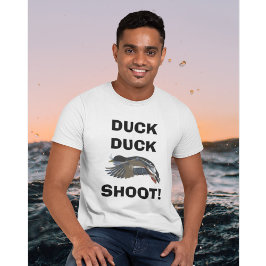 ダックダックシュート!メンズ狩りTシャツ Tシャツ
