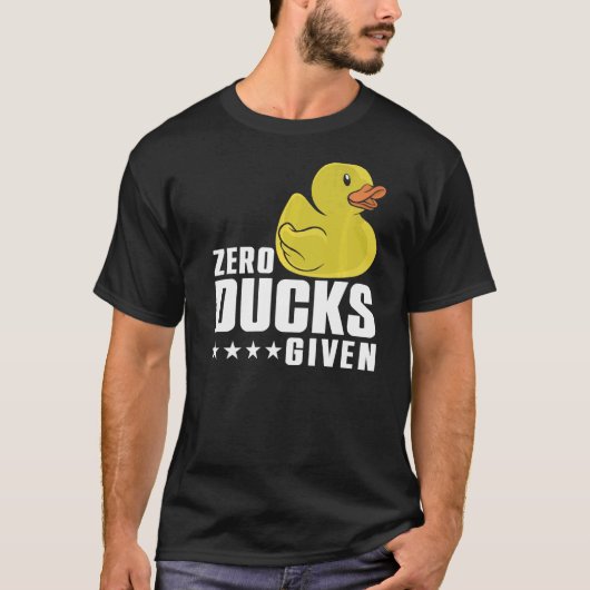 ダックダックゼロアヒル与えの子ども Tシャツ (正面)