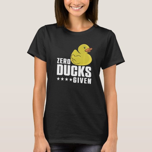 ダックダックゼロアヒル与えの子ども Tシャツ (正面)