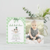 ダックダックデュース2ndバースデーフォト招待状 招待状 (スタンド正面)