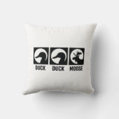 ダックダックムース クッション (裏面)