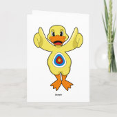 ダックダーツの中心に当たる カード (裏面)