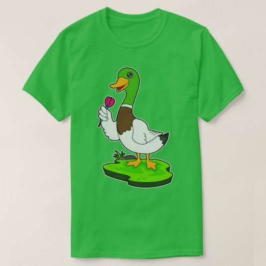 ダックダーツダーツ Tシャツ (デザイン正面)