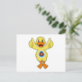 ダックダーツブルズアイ ポストカード (スタンド正面)