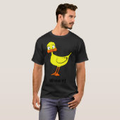 ダックチョコレートラボベーグル Tシャツ (正面フル)