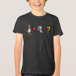 ダックテープの言葉遊び トライブレンドTシャツ