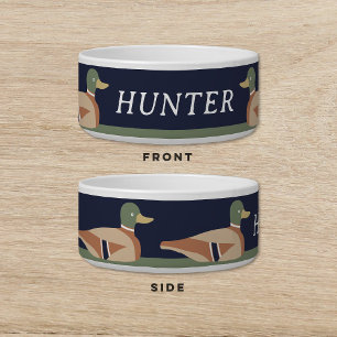 ダックデコイ海軍犬猫ペット ボウル