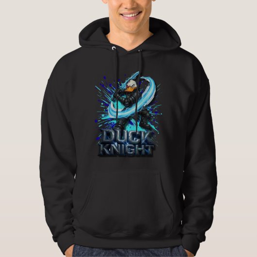 ダックナイト 3D サイバーアヒル戦士 Tシャツ (正面)