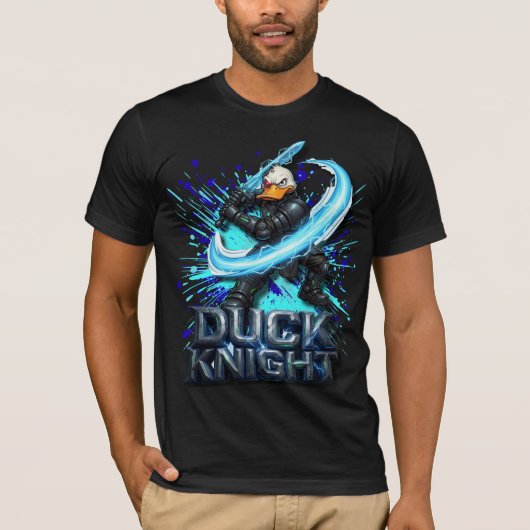 ダックナイト 3D サイバー ダック ウォリアー Tシャツ (正面)