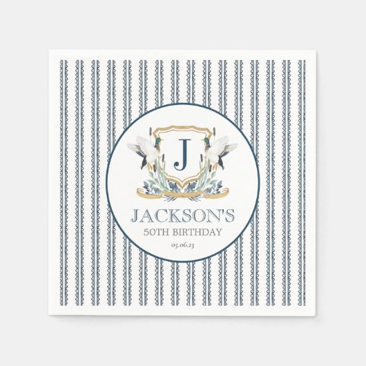 ダックナプキン，マラルナプキン，場所の設定 スタンダードカクテルナプキン (正面)