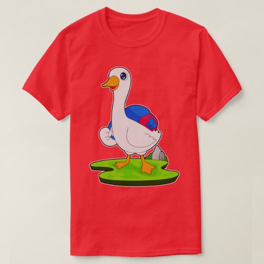 ダックハイカーバックパック3 Tシャツ (デザイン正面)