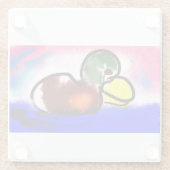 ダックハッピーパパの日 ガラスコースター (裏面)