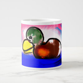 ダックハッピーパパの日 ジャンボコーヒーマグカップ