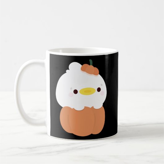 ダックハロウィーン コーヒーマグカップ (左)