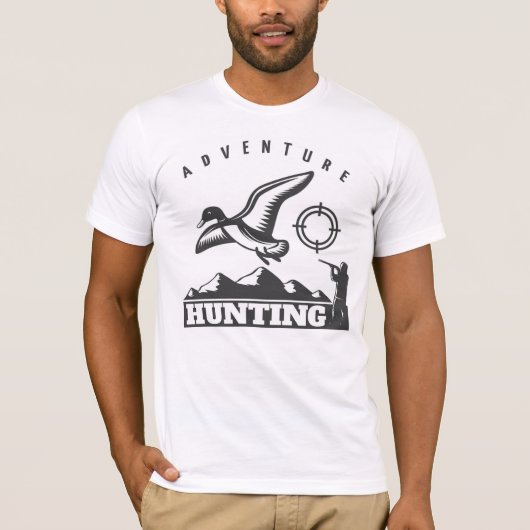 ダックハンティングTシャツ Tシャツ (正面)