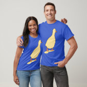 ダックバードレトロ Tシャツ (ユニセックス)