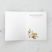 ダックパン誕生日カード シーズンカード (内部)