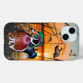 ダックパーソナライズされた狩り Case-Mate iPhoneケース (裏面 (横))