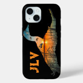 ダックパーソナライズされた狩り Case-Mate iPhoneケース (裏面)