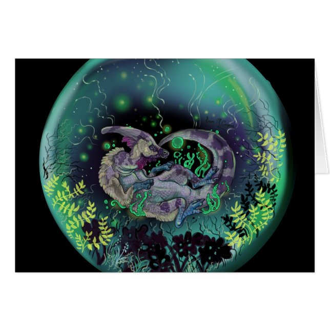 ダックビル恐竜アート (正面横)