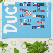 ダックピンどこでもタオル キッチンタオル (折り畳み)