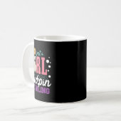 ダックピンを愛する女の子 コーヒーマグカップ (正面左)
