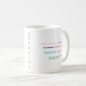 ダックピンマグ コーヒーマグカップ (正面右)