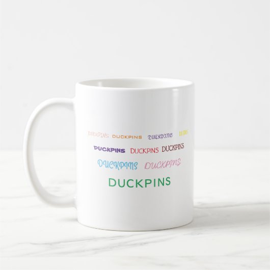 ダックピンマグ コーヒーマグカップ (左)