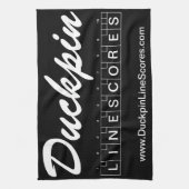 ダックピン·ライン·スコア·タオル キッチンタオル (縦)