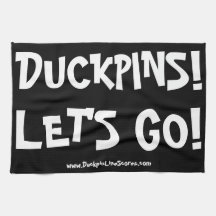 ダックピン！行くぞ！タオル