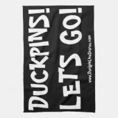ダックピン!行くぞ!タオル キッチンタオル (縦)
