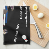 ダックピンIS実在ボーリング – タオル (四つ折り)