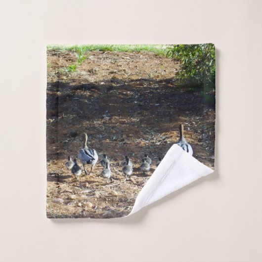 ダックファミリーウォークス、ウォッシュクロス ウォッシュタオル (ウォッシュタオル)