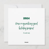 ダックファミリーカード シーズンカード (裏面)