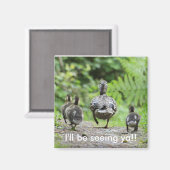 ダックファミリー マグネット (正面/裏面)