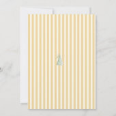 ダックファースト誕生日 招待状 (裏面)