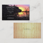 ダックブラインドの日の出 名刺 (正面/裏面)