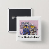 ダックブル非戦闘品 缶バッジ (正面&裏面)