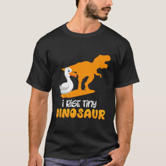 ダックホルダーI立ち上げる小さな恐竜のダック愛好家ダックル Tシャツ