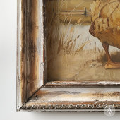 ダックポン絵を描ズカントリー素朴ファームハウス ポスター