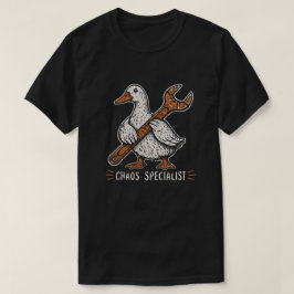 ダックメカニックレンチ ビンテージ ユーモア Tシャツ