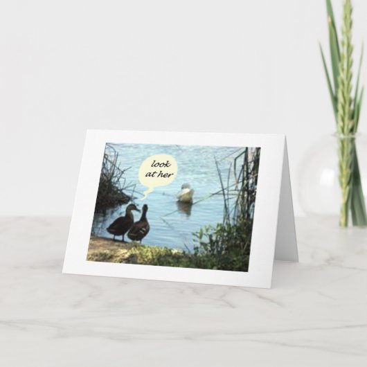 ダックユー離れモア=ダ忘れット/US GROUP カード (正面)