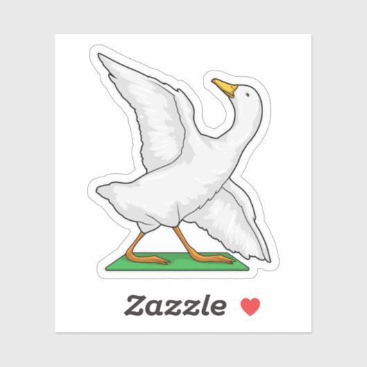 ダックヨガメディテーションフィットネス シール (シート)