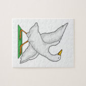 ダックヨガメディテーションフィットネス ジグソーパズル (横)