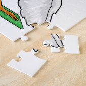 ダックヨガメディテーションフィットネス ジグソーパズル (側面)