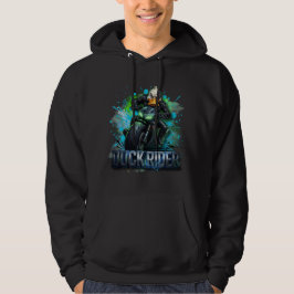 ダックライダー 3D サイバーダック オートバイ Tシャツ