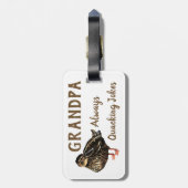 ダックラゲッジタグ ラゲッジタグ (裏面縦)