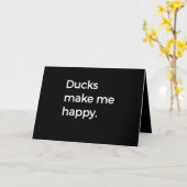 ダックラブアイラブペットダックズダック農家 カード (黄色い花)